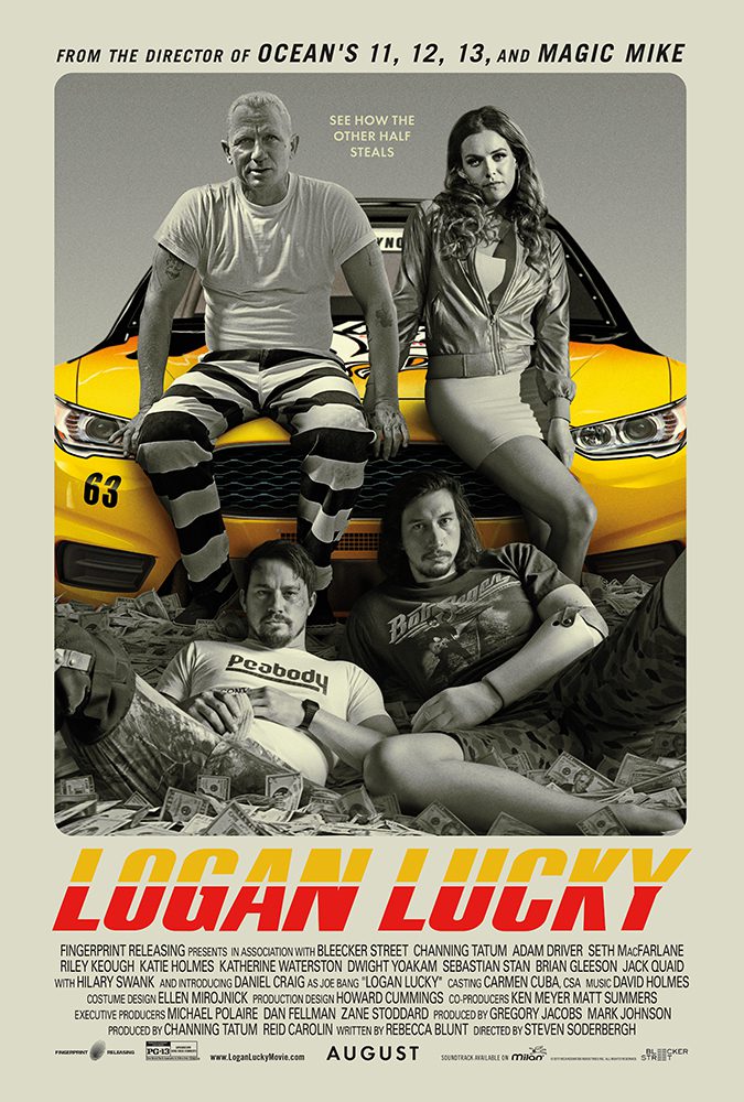 [NETFLIX] Logan Lucky (2017) แผนปล้นลัคกี้ โชคดีนะโลแกน