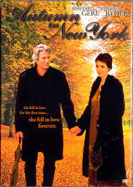 Autumn in New York (2000) แรกรักลึกสุดใจ รักสุดท้ายหัวใจนิรันดร์